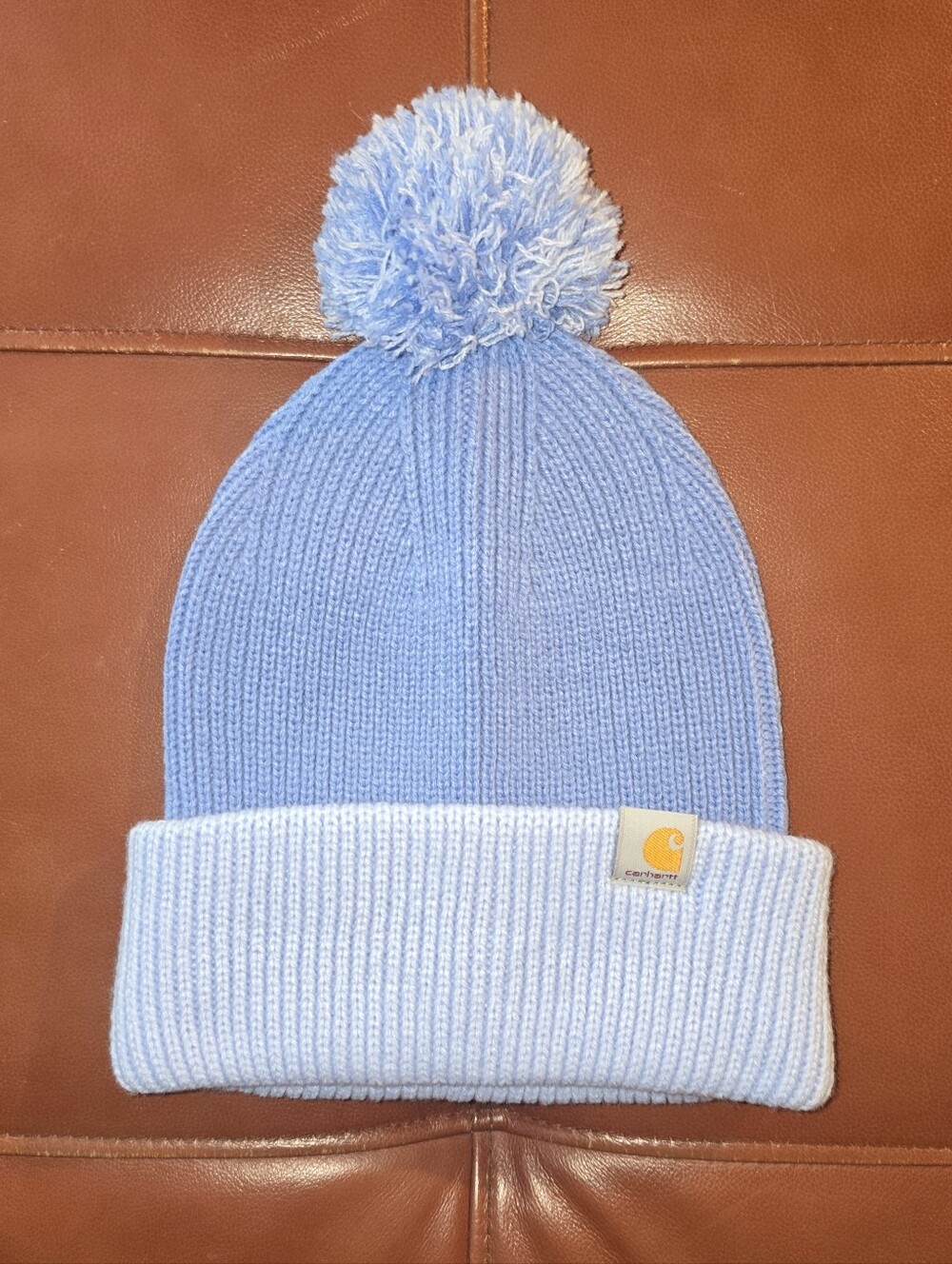Carhartt Women's Knit Pom-Pom Cuffed Beanie